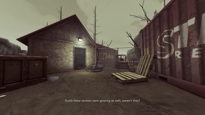 Idźcie ścieżką aż do szopy, po czym do niej wejdźcie - Stanley Parable Ultra Deluxe: Nowa zawartość (new content) - Stanley Parable Ultra Deluxe - poradnik do gry