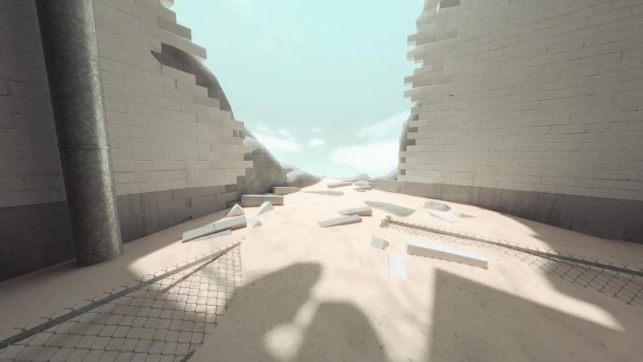 Po około 18 kliknięciach Waszym oczom ukaże się dziura w ścianie - Stanley Parable Ultra Deluxe: Nowa zawartość (new content) - Stanley Parable Ultra Deluxe - poradnik do gry