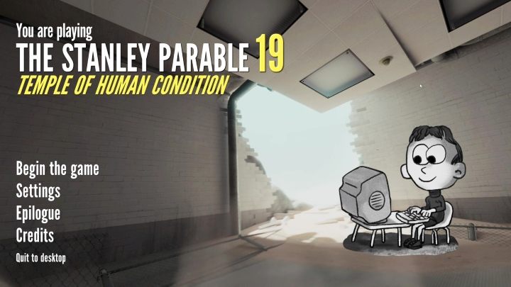 Stanley Parable Ultra Deluxe posiada w sumie 27 zakończeń, w tym 9 zupełnie nowych - Stanley Parable Ultra Deluxe: Liczba zakończeń i długość gry - Stanley Parable Ultra Deluxe - poradnik do gry