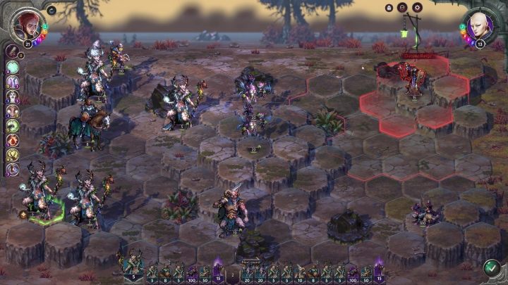 Jeżeli najedziecie na oddział wroga, to zobaczycie krwistoczerwone pola - Songs of Conquest: Wojsko i bitwy - Songs of Conquest - poradnik do gry