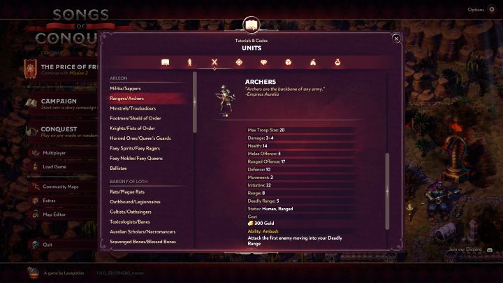 Strażnicy / Łucznicy - Songs of Conquest: Najlepsze jednostki - Songs of Conquest - poradnik do gry