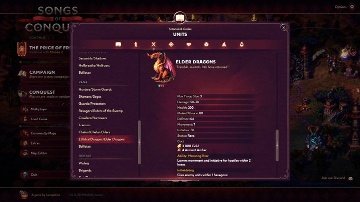 Smoki / Starsze smoki - Songs of Conquest: Najlepsze jednostki - Songs of Conquest - poradnik do gry