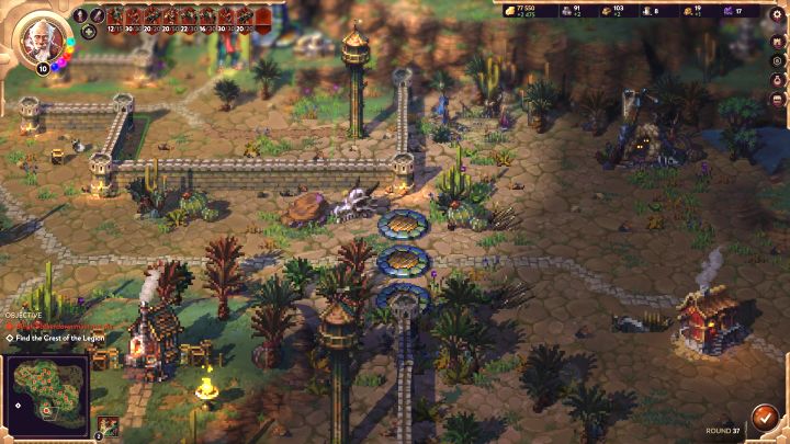 Pamiętajcie, że wyłączenie barier może też pomagać powiernikom przeciwników, którzy również nagle uzyskają dostęp do nowej drogi na skróty - Songs of Conquest: Jak rozwiązać problem braku dostępnej ścieżki? - Songs of Conquest - poradnik do gry