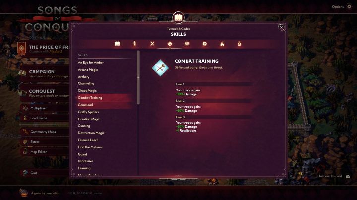 Umiejętność ta może zwiększyć obrażenia zadawane przez wszystkie oddziały z Waszej armii - Songs of Conquest: Najlepsze umiejętności i priorytet umiejętności do zakupu - Songs of Conquest - poradnik do gry