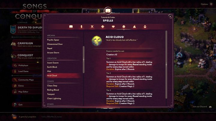 Sposób odblokowania: Zamień oddział wroga w chmurę kwasu - Songs of Conquest: Wszystkie osiągnięcia, poradnik trofeowy - Songs of Conquest - poradnik do gry