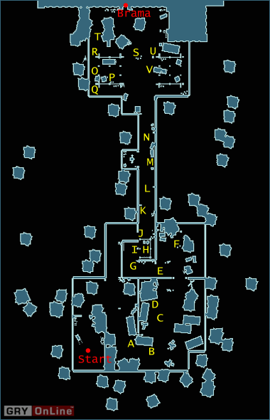 Podejdź za kontener i przyczaj się w punkcie A - Mapa 1A | Misja 1 | Gorky Zero Fabryka Niewolników - Gorky Zero: Fabryka Niewolników - poradnik do gry