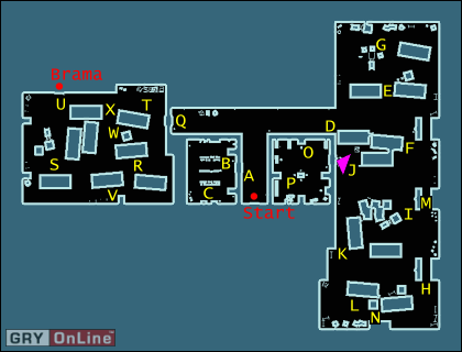 Otwórz drzwi i przyczaj się za nimi w A - Mapa 1B | Misja 1 | Gorky Zero Fabryka Niewolników - Gorky Zero: Fabryka Niewolników - poradnik do gry