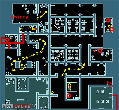 Komputer A otwiera drzwi do windy - Mapa 4A | Misja 4 | Gorky Zero Fabryka Niewolników - Gorky Zero: Fabryka Niewolników - poradnik do gry