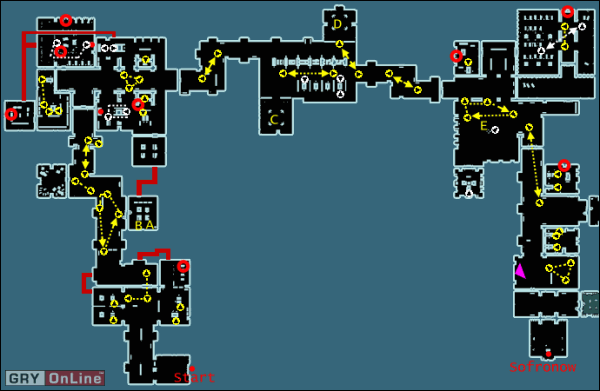 W komputerze A znajduje się procedura szyfrowa nr 7 - Mapa 5C | Misja 5 | Gorky Zero Fabryka Niewolników - Gorky Zero: Fabryka Niewolników - poradnik do gry