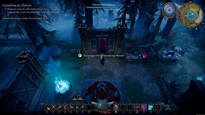 Po wybraniu preferowanego stylu lustra, umieśćcie mebel w wybranym miejscu Waszej posiadłości - V Rising: Jak zmienić wygląd postaci? - V Rising - poradnik do gry