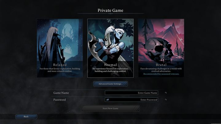 Tworząc nowy świat w V Rising, zostaniecie poproszeni o wybrnie odpowiedniego dla Was poziomu trudności - V Rising: Poziomy trudności - V Rising - poradnik do gry