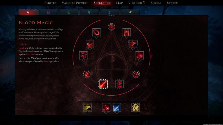 Magiczne zdolności połączone są z broniami dostępnymi w grze (o nich możecie poczytać na oddzielnej stronie poradnika) - V Rising: Moce wampira i magiczne zdolności - sposoby zdobywania i używania - V Rising - poradnik do gry
