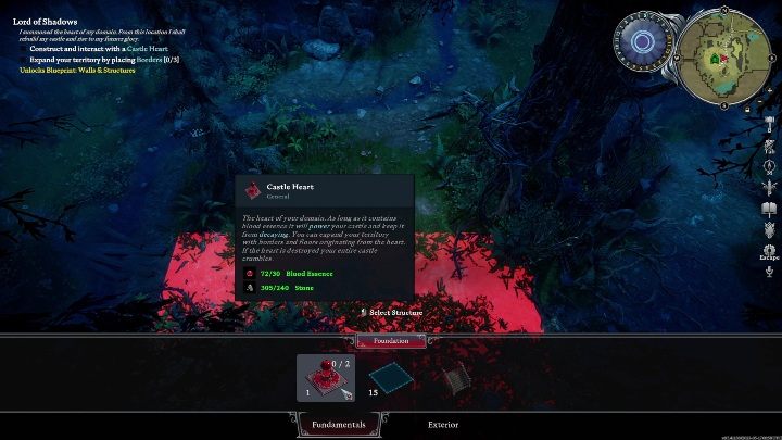 Do stworzenia Castle Heart potrzebujecie 30 Blood Essence - V Rising: Castle Heart - sposoby tworzenia i znacznie - V Rising - poradnik do gry