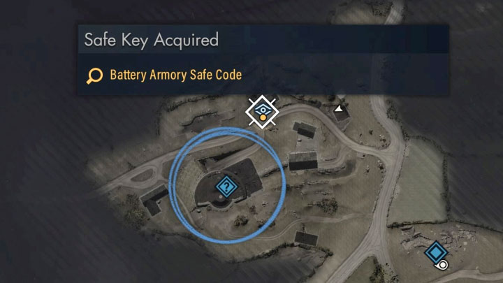 Jeśli macie problemy z ponownym odnalezieniem sejfu, to otwórzcie mapę - Sniper Elite 5: Sejfy - jak otwierać? - Sniper Elite 5 - poradnik do gry
