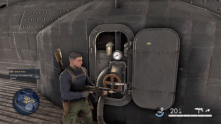 Waszym zadaniem jest sabotowanie systemu tankowania Krakena - Sniper Elite 5: Zniszczenie U-Boatów i Krakena (misja 8) - solucja, opis przejścia - Sniper Elite 5 - poradnik do gry