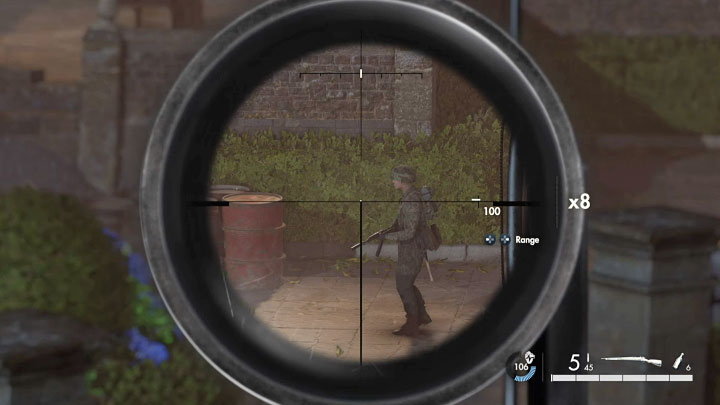 W jednym ze zniszczonych budynków jest generator - Sniper Elite 5: Cel z listy misji 8: Shinji Yoshikawa - solucja, opis przejścia - Sniper Elite 5 - poradnik do gry