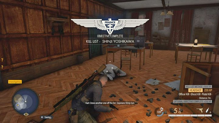 Przechodźcie przez kolejne pomieszczenia - Sniper Elite 5: Cel z listy misji 8: Shinji Yoshikawa - solucja, opis przejścia - Sniper Elite 5 - poradnik do gry