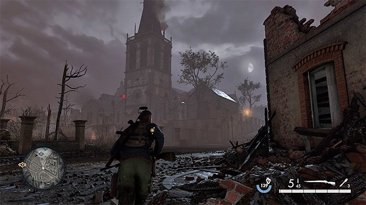 Jest on w południowej części miasta i powiązana jest z nim jedyna poboczna misja tego etapu - Sniper Elite 5: Mapa misji 8 (Gruzy i ruiny) oraz opis lokacji - Sniper Elite 5 - poradnik do gry