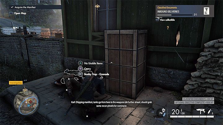 4 - Sniper Elite 5: Sekrety i znajdźki misji 7 (Tajne bronie) - Sniper Elite 5 - poradnik do gry