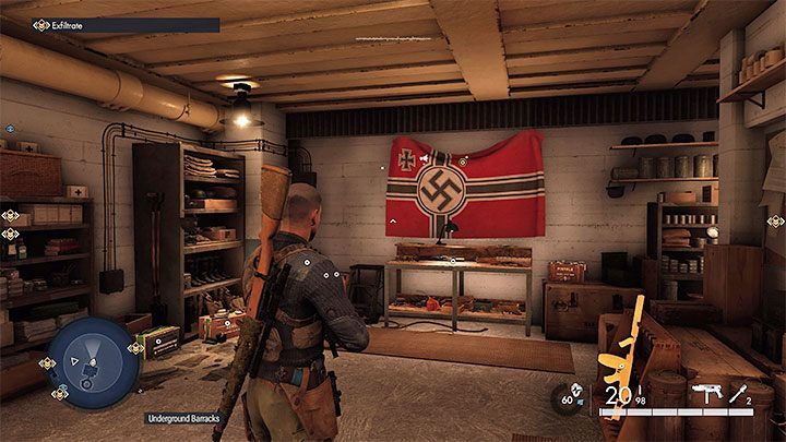 Nowy korytarz doprowadzi Was do zamkniętych drzwi do Kopuły z obrazka 1 - Sniper Elite 5: Sekrety i znajdźki misji 7 (Tajne bronie) - Sniper Elite 5 - poradnik do gry
