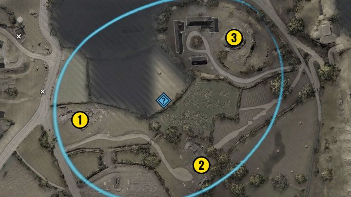 3 działa przeciwlotnicze znajdują się w północnej części mapy i cel misji dotyczący zniszczenia ich otrzymacie po dostatecznym zbliżeniu się do dowolnego z nich - Sniper Elite 5: Poboczne zadania z misji 1 - solucja, opis przejścia - Sniper Elite 5 - poradnik do gry