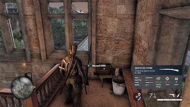 Broń z tłumikiem możecie pozyskać w trakcie przechodzenia misji i nazywana jest wtedy znalezioną bronią (Found Weapon) - Sniper Elite 5: Broń z tłumikiem - jak zdobyć na stałe lub tymczasowo? - Sniper Elite 5 - poradnik do gry