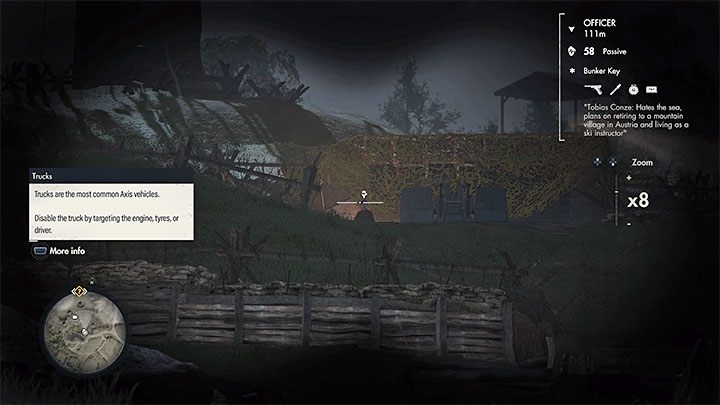 Wzgórze z radarem jest szczelnie otoczone drutem kolczastym i nie możecie tak po prostu na nie wejść - Sniper Elite 5: Unieszkodliwienie radaru (misja 1) - solucja, opis przejścia - Sniper Elite 5 - poradnik do gry