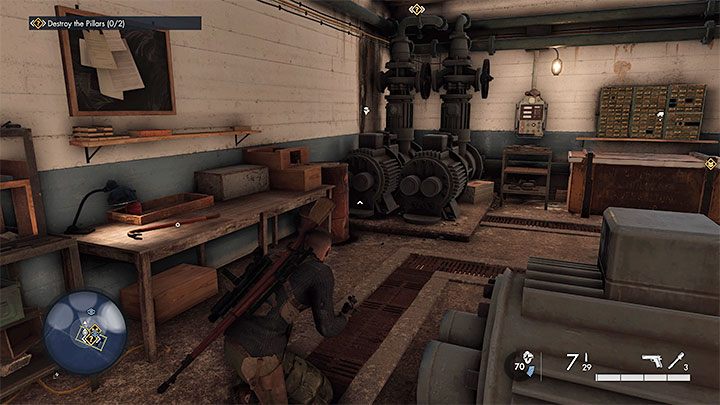 Podczas eksploracji bunkra badajcie wszystkie mijane mniejsze pomieszczenia - Sniper Elite 5: Unieszkodliwienie radaru (misja 1) - solucja, opis przejścia - Sniper Elite 5 - poradnik do gry