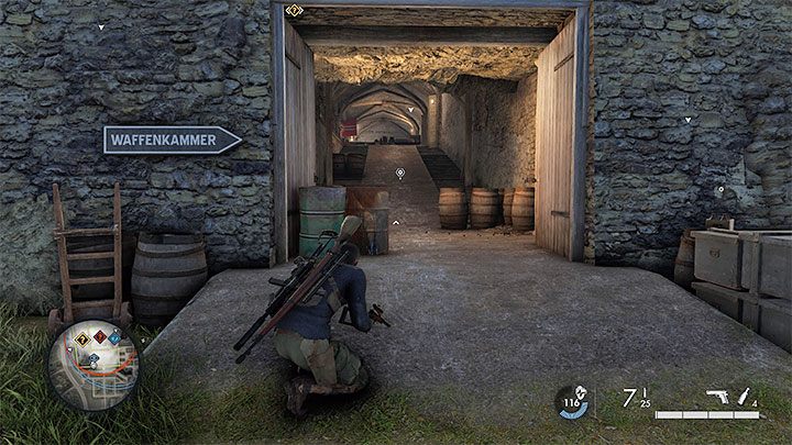 3 - Sniper Elite 5: Infiltracja chateau i odnalezienie biura Mollera (misja 2) - solucja, opis przejścia - Sniper Elite 5 - poradnik do gry