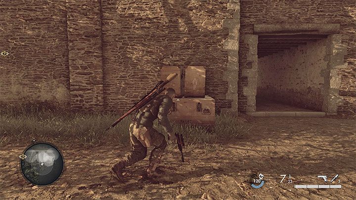 W badaniu okolicy pomocne są też dwie inne funkcje (uwaga - są one niedostępne na realistycznym poziomie trudności) - Sniper Elite 5: Porady na start - lista - Sniper Elite 5 - poradnik do gry