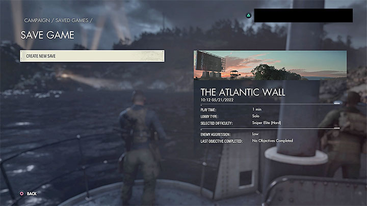 Zapisy w Sniper Elite dzielą się na 2 grupy - Sniper Elite 5: Stan gry - jak zapisywać? - Sniper Elite 5 - poradnik do gry