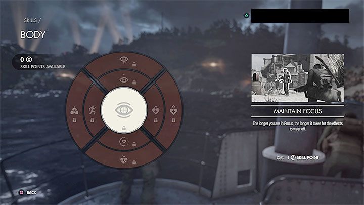 Pełne skupienie (Maintain Focus) - koszt: 1 punkt umiejętności - Sniper Elite 5: Najlepsze umiejętności - lista - Sniper Elite 5 - poradnik do gry