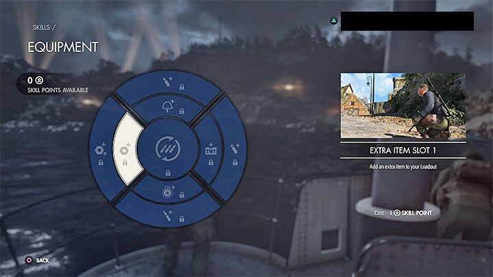 Miejsce na przedmiot 1 (Extra Item Slot 1) - koszt: 1 punkt umiejętności - Sniper Elite 5: Najlepsze umiejętności - lista - Sniper Elite 5 - poradnik do gry