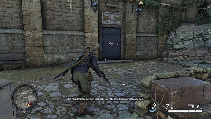 1 - Sniper Elite 5: Podsłuchanie spotkania i zdobycie danych o Krakenie (misja 3) - solucja, opis przejścia - Sniper Elite 5 - poradnik do gry