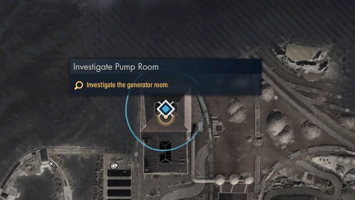 Generator znajduje się w budynku w północnej części mapy, pomiędzy zaporą i złomowiskiem - Sniper Elite 5: Poboczne zadania z misji 4 - solucja, opis przejścia - Sniper Elite 5 - poradnik do gry