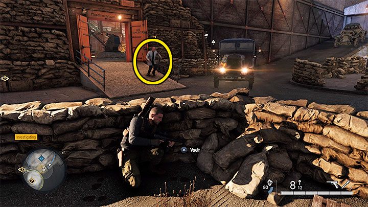 Duży budynek stalowni znajduje się w centralnej części mapy i ma on różne możliwe wejścia - Sniper Elite 5: Poboczne zadania z misji 4 - solucja, opis przejścia - Sniper Elite 5 - poradnik do gry