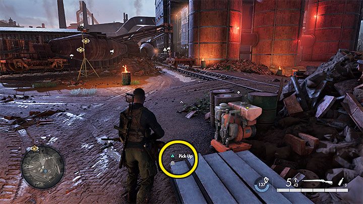 Typ znajdźki: Ukryty przedmiot - Sniper Elite 5: Sekrety i znajdźki misji 4 (Wojenna fabryka) - lista wszystkich - Sniper Elite 5 - poradnik do gry