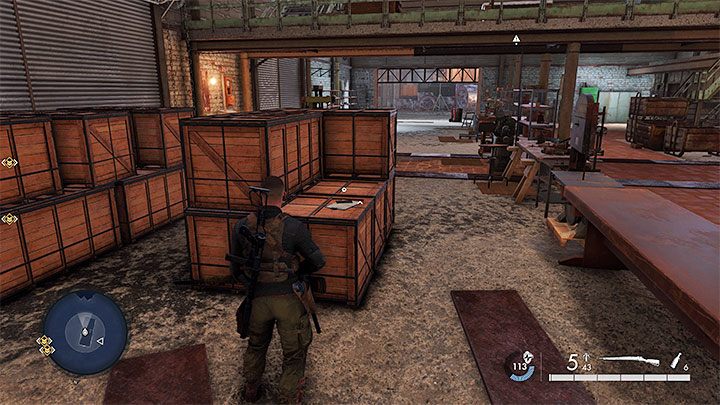 Typ znajdźki: Ukryty przedmiot - Sniper Elite 5: Sekrety i znajdźki misji 4 (Wojenna fabryka) - lista wszystkich - Sniper Elite 5 - poradnik do gry