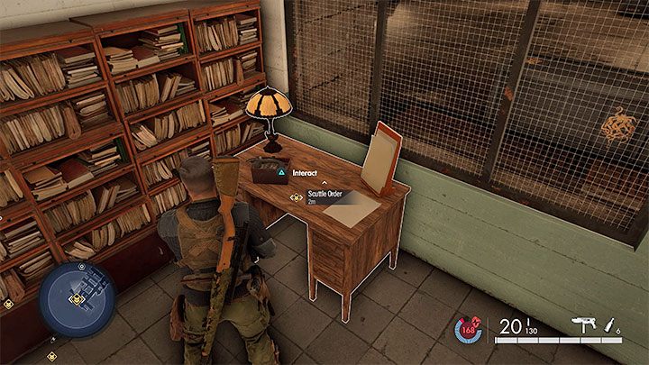 Z pozyskanym kodem samozniszczenia musicie udać się do podziemnego szpitala z centralnej części mapy, a jego infiltrację opisaliśmy na osobnej stronie Znalezienie płyt tłumiących - Sniper Elite 5: Zneutralizowanie baterii Mirus (misja 5) - solucja, opis przejścia - Sniper Elite 5 - poradnik do gry