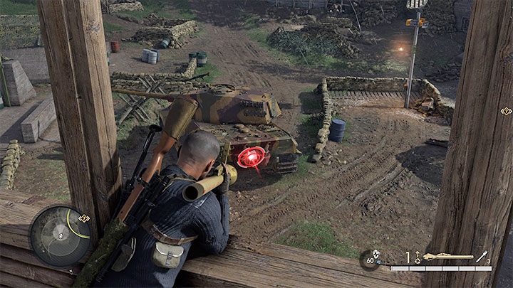 Nie radzimy całkowicie ignorować tego przejścia, bo jeden z wariantów kolejnego celu misji może zakładać powrót do tej okolicy - Sniper Elite 5: Znalezienie płyt tłumiących (misja 5) - solucja, opis przejścia - Sniper Elite 5 - poradnik do gry