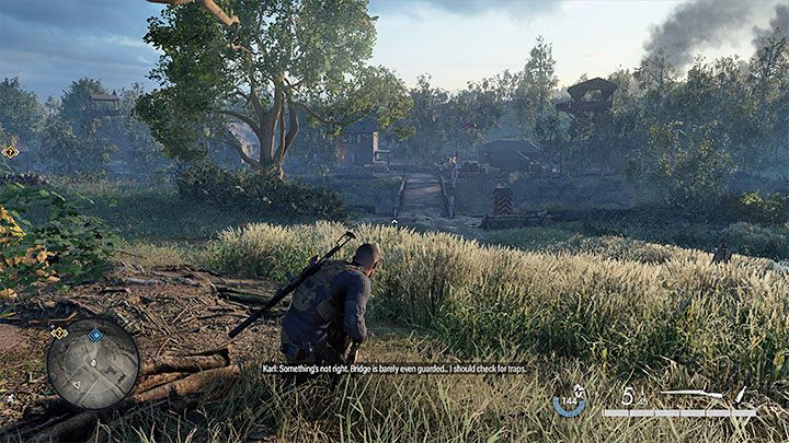 To obowiązkowe zadanie przy założeniu, że nie zdecydujecie się pozbyć snajperów z zachodniego miasta - Sniper Elite 5: Mapa misji 6 (Liberation) oraz opis lokacji - Sniper Elite 5 - poradnik do gry