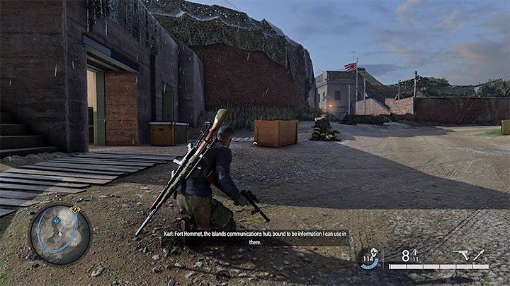 Musicie minąć punkt podczas przeprawy od miejsca startu do północnej części mapy - Sniper Elite 5: Mapa misji 5 (Festung Guernsey) oraz opis lokacji - Sniper Elite 5 - poradnik do gry