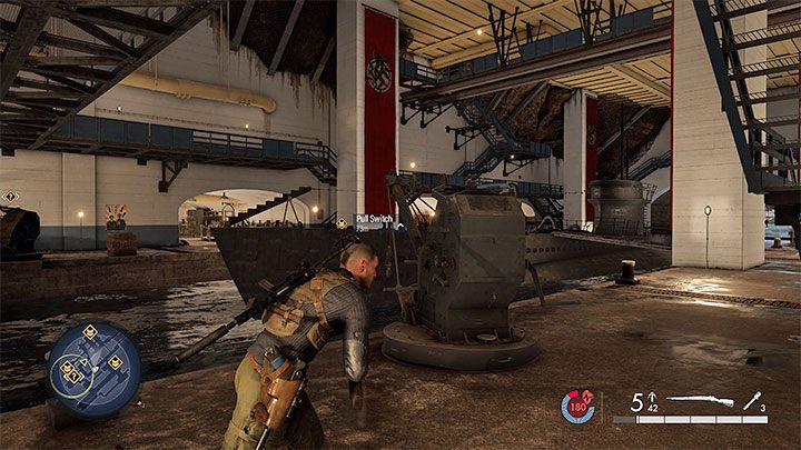 O istnieniu placówki z północno-zachodniej części mapy możecie dowiedzieć się z podziemnego szpitala lub fortyfikacji na południe od niej - Sniper Elite 5: Mapa misji 5 (Festung Guernsey) oraz opis lokacji - Sniper Elite 5 - poradnik do gry