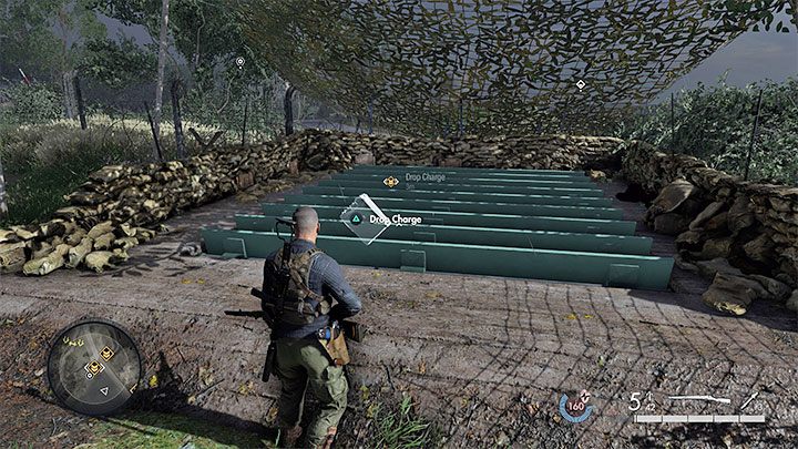 Ostatni krok zakłada wyjście na zewnątrz i dotarcie do obszaru na wschód od tajnego ośrodka - Sniper Elite 5: Zniszczenie prototypu Krakena (misja 5) - solucja, opis przejścia - Sniper Elite 5 - poradnik do gry