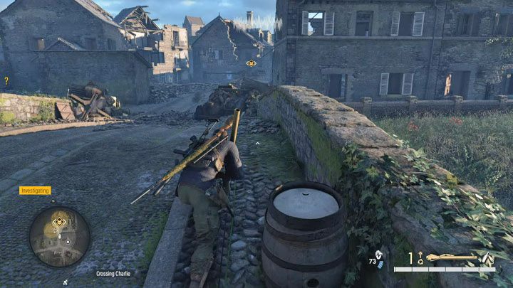 Nie radzimy alarmować niepotrzebnie załogi czołgu (ani okolicznych żołnierzy) - Sniper Elite 5: Wyzwolenie północnego miasteczka (misja 6) - solucja, opis przejścia - Sniper Elite 5 - poradnik do gry