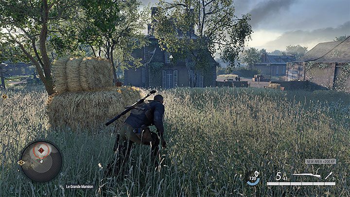 Jaan Trautmann przebywa na terenie posiadłości w zachodniej części mapy i jest ona oznaczona od samego początku misji - Sniper Elite 5: Cel z listy misji 6, Jaan Trautmann - solucja, opis przejścia - Sniper Elite 5 - poradnik do gry