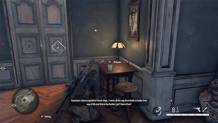 Skorzystajcie ze schodów i dotrzyjcie na piętro - Sniper Elite 5: Cel z listy misji 6, Jaan Trautmann - solucja, opis przejścia - Sniper Elite 5 - poradnik do gry