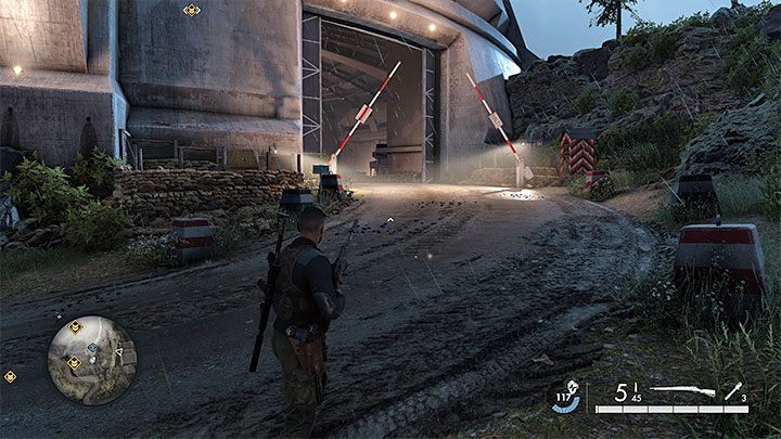 Kopuła / Rotunda to największy okrągły budynek z północnej części mapy - Sniper Elite 5: Infiltracja Kopuły (misja 7) - solucja, opis przejścia - Sniper Elite 5 - poradnik do gry