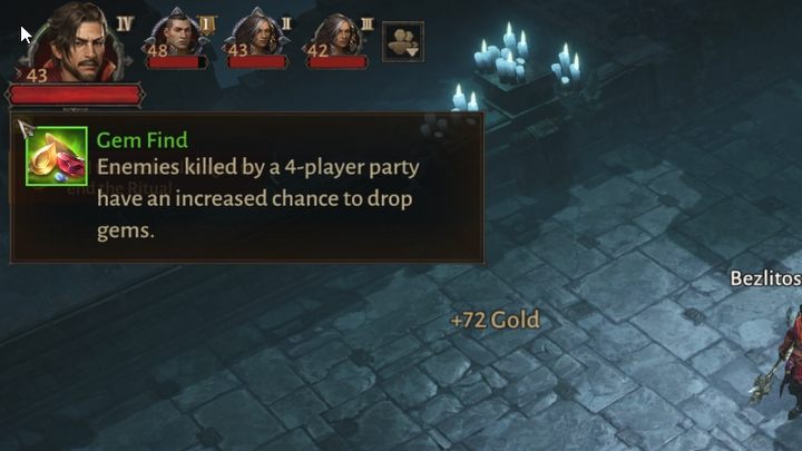 Zwróćcie także uwagę, że uczestnictwo w lochach (ale także i w innych aktywnościach) zwiększa Waszą szansę na znalezienie Klejnotów przy pokonanych przeciwnikach - Diablo Immortal: Lochy (Dungeons) - Diablo Immortal - poradnik do gry