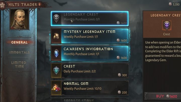 Limit to jeden Emblemat na miesiąc. - Diablo Immortal: Pradawna szczelina (Elder Rift) - Diablo Immortal - poradnik do gry